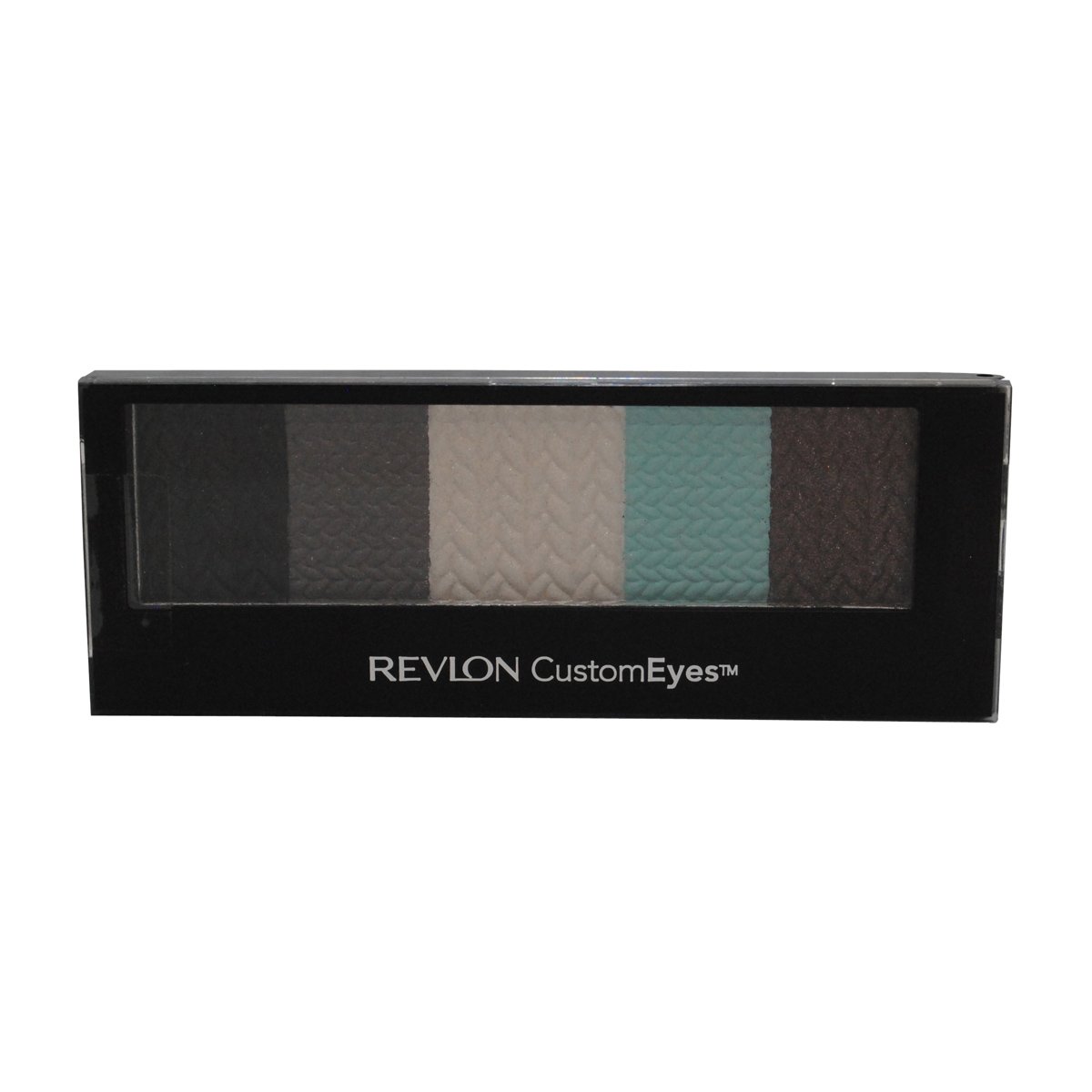REVLON Custom Eyes Shadow Glossy Powder & Eyeliner - Beach Beauty Black 0.2oz | Long-Lasting Eye Makeup for Day & Night Looks | Perfect for Beach Parties, Date Nights & Special Occasions