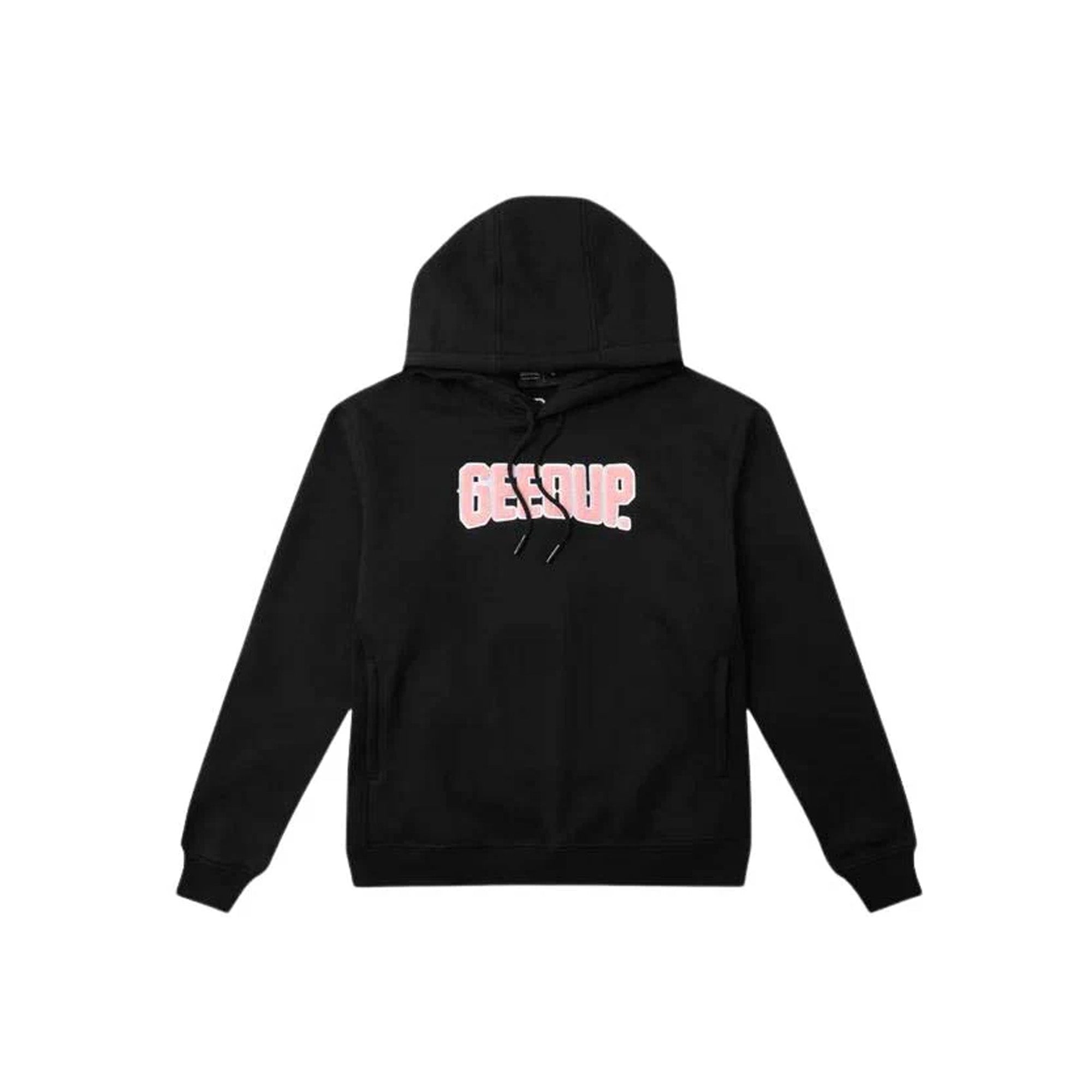 Geedup 13-Year-Old Boys Play For Keeps Hoodie - Black & Pink Pullover Sweatshirt for Teens | Casual Streetwear, Skate Park & School Outfit