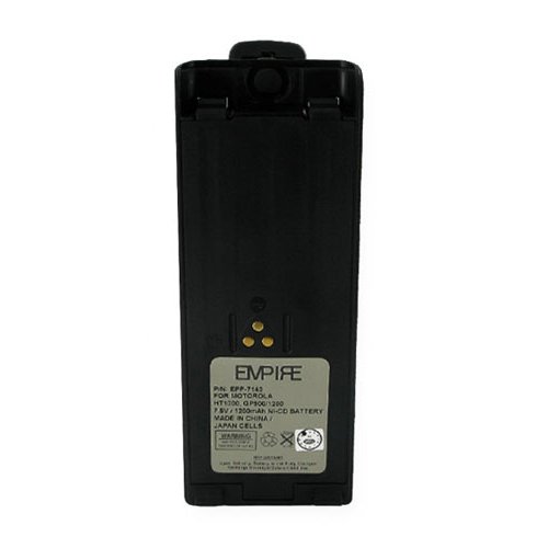 Synergy Digital 2-Way Radio Batteries for Motorola MTX868 - 3 Pack Ni-CD 7.5V 1200mAh Replacement Batteries Compatible with Motorola NTN7143A - Perfect for Construction, Security & Outdoor Communication