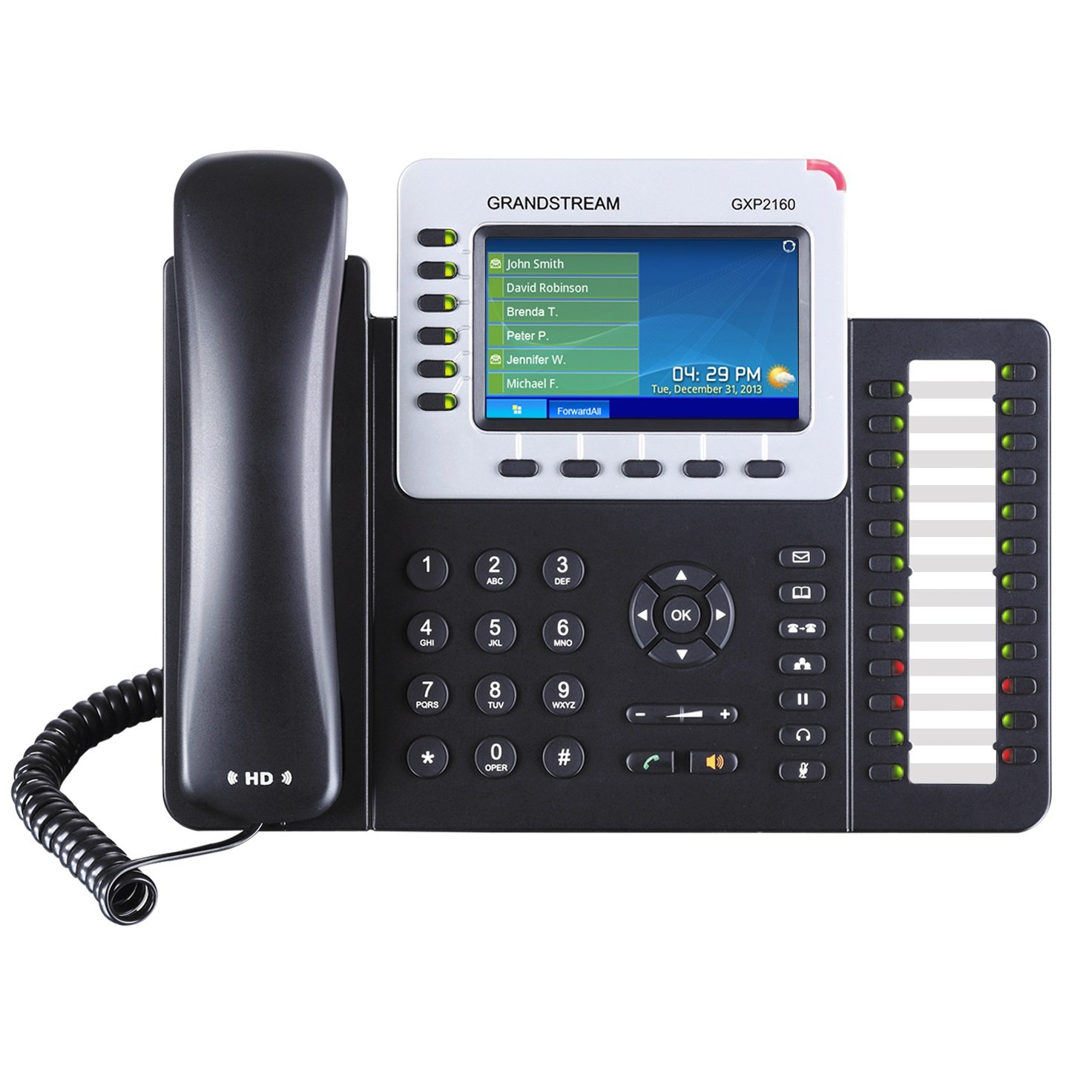 Grandstream Business Phone System - 8-Line VoIP Office Phone Bundle with Auto Attendant, Voicemail, Mobile & Remote Extensions, Call Recording + 1 Year Free Mission Machines Service | Ideal for Small Business, Call Centers & Remote Work Teams