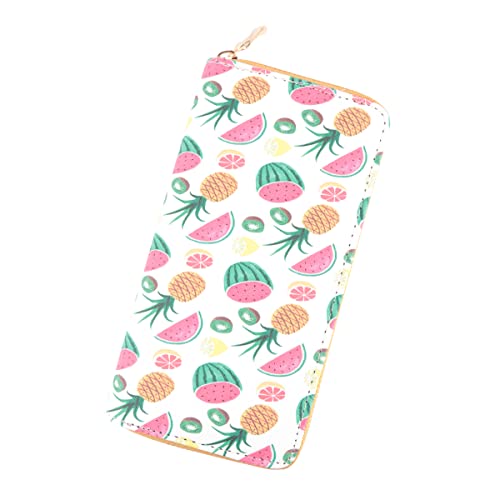 Long Zip Around - Tropical Fruit White