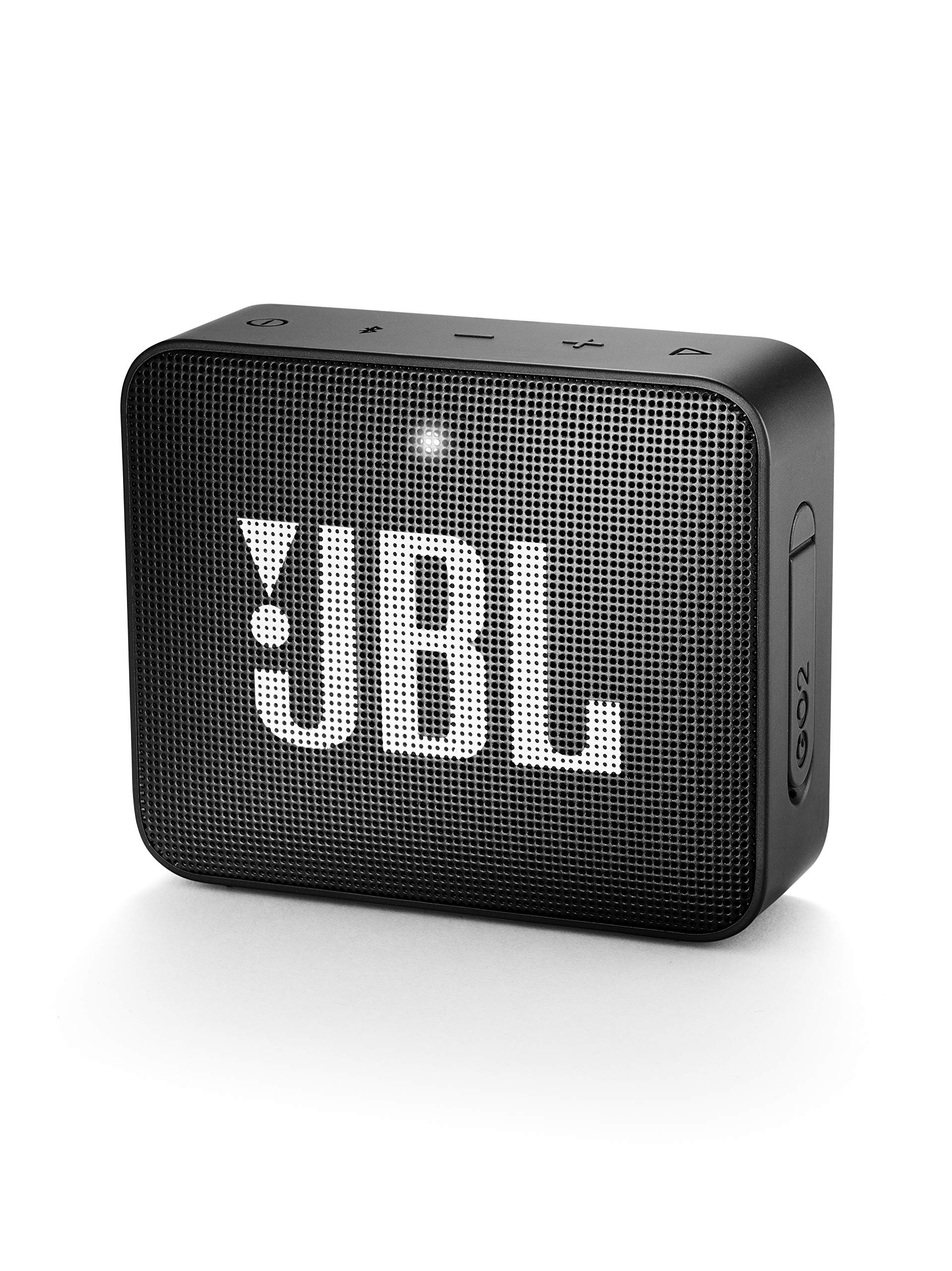 JBL GO 2 Portable Bluetooth Speaker - Waterproof, Wireless, Compact Design (Renewed) - Perfect for Outdoor Adventures, Beach Parties & Shower Music