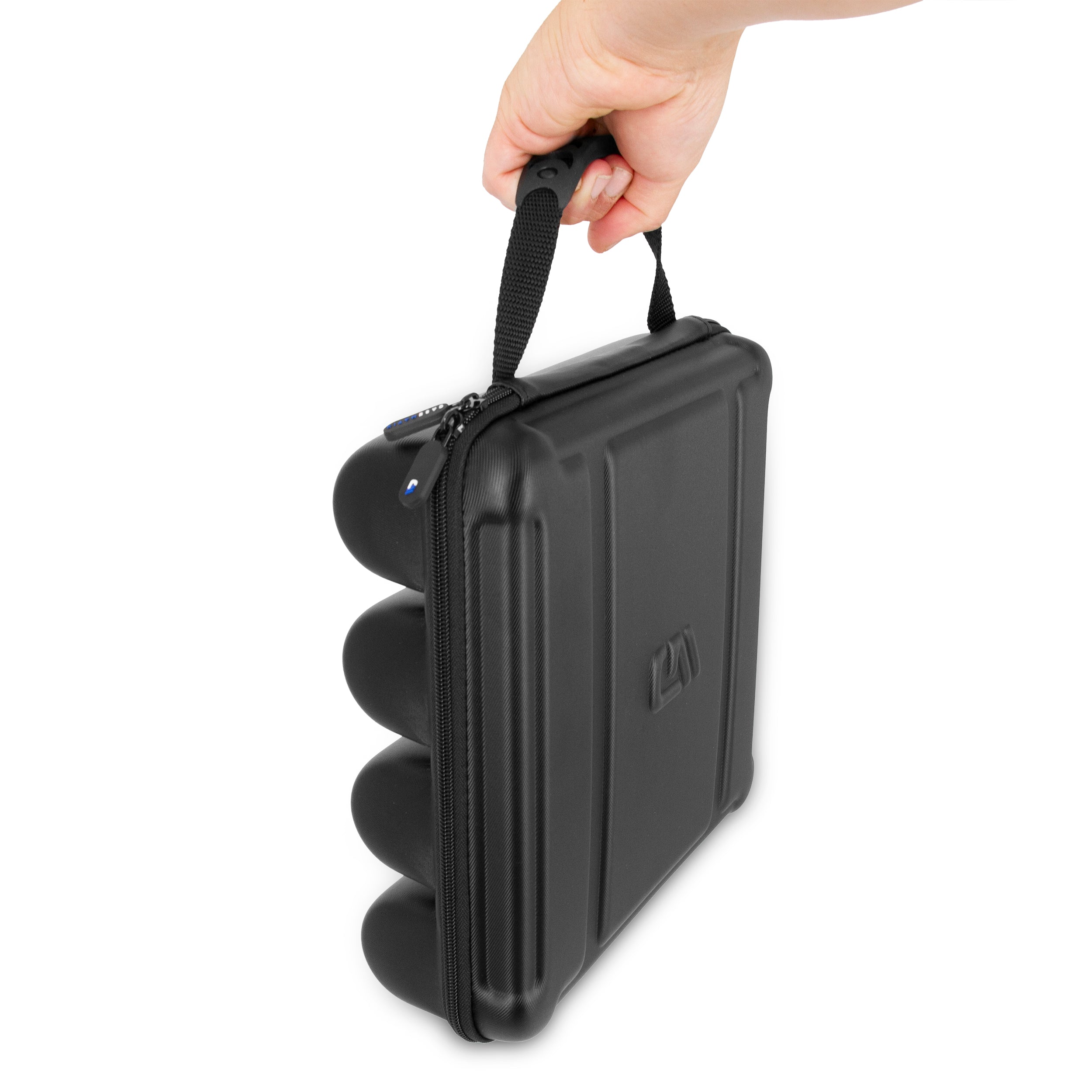 CASEMATIX Wireless Microphone Case - Compatible with Sennheiser, Shure & More (Holds 4 Mics Up to 10.75
