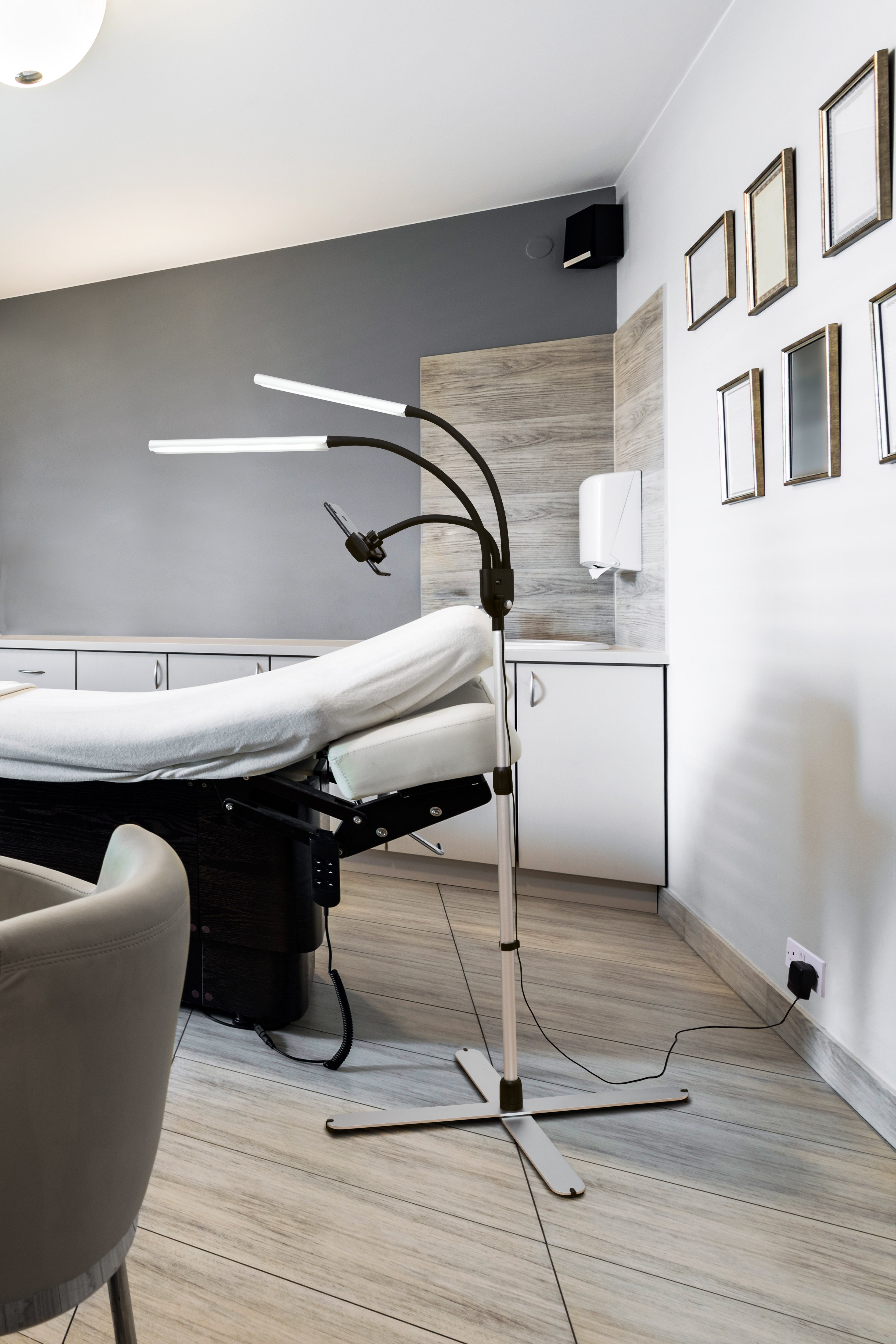 Daylight Gemini Beauty Lamp - Professional LED Makeup Mirror with Natural Daylight Simulation for Flawless Makeup Application - Perfect for Home Vanity, Salon, and Travel