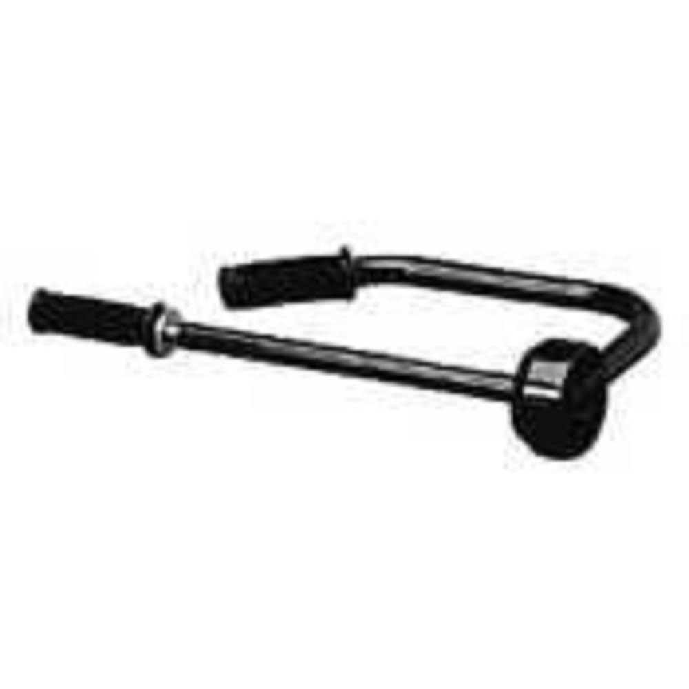 Sparco SPR56000 Black Aluminum Handheld Stretch Wrap Film Dispenser - Perfect for Packaging, Shipping & Warehouse Use