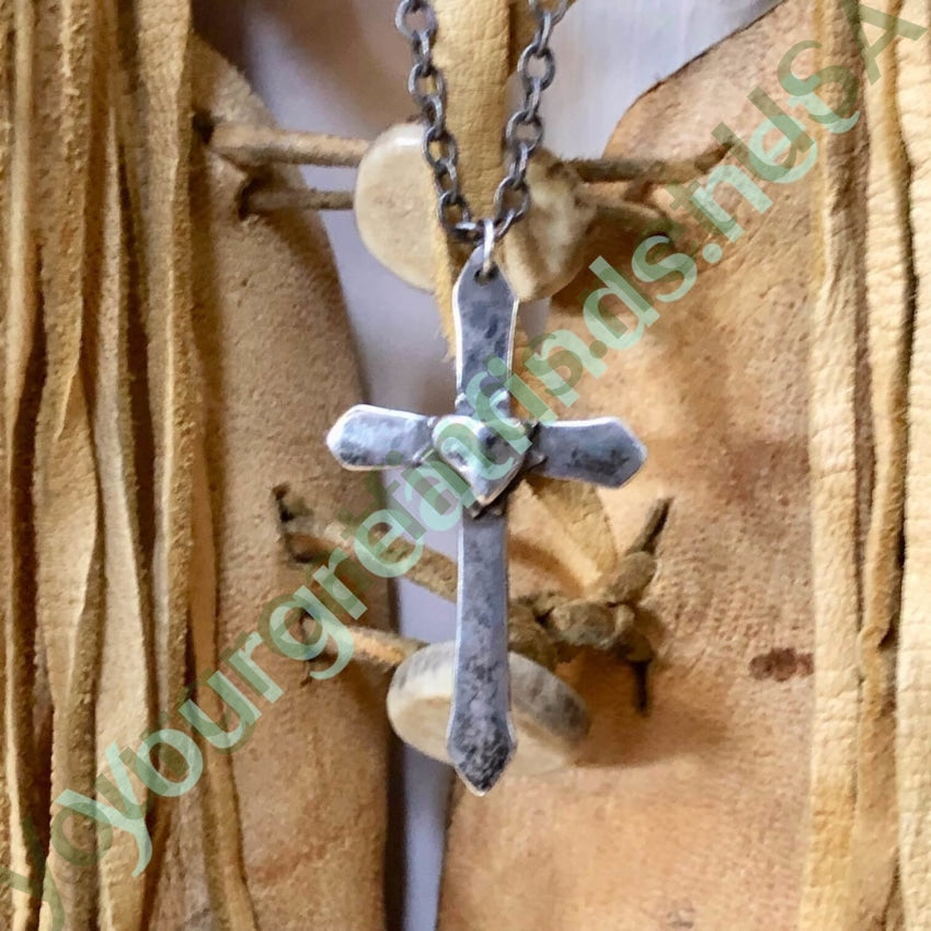 Sterling Silver Holy Cross Pendant Necklace for Women & Men - Religious Jewelry Gift for Baptism, First Communion & Everyday Wear
