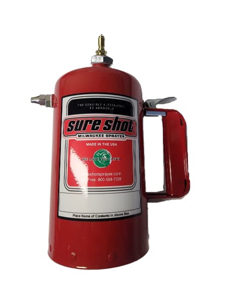 Sure Shot RED Sprayer (SUR-A1000R) - Professional Handheld Spray Bottle for Gardening, Cleaning & DIY Projects - Perfect for Plants, Home & Workshop Use