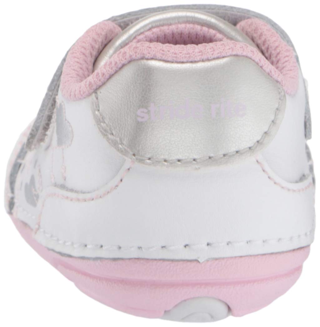Stride Rite Soft Motion Adalyn First Walker Shoes for Baby Girls - Comfortable & Supportive Toddler Walking Shoes for Early Steps - Perfect for Indoor Play, Park Outings & Special Occasions