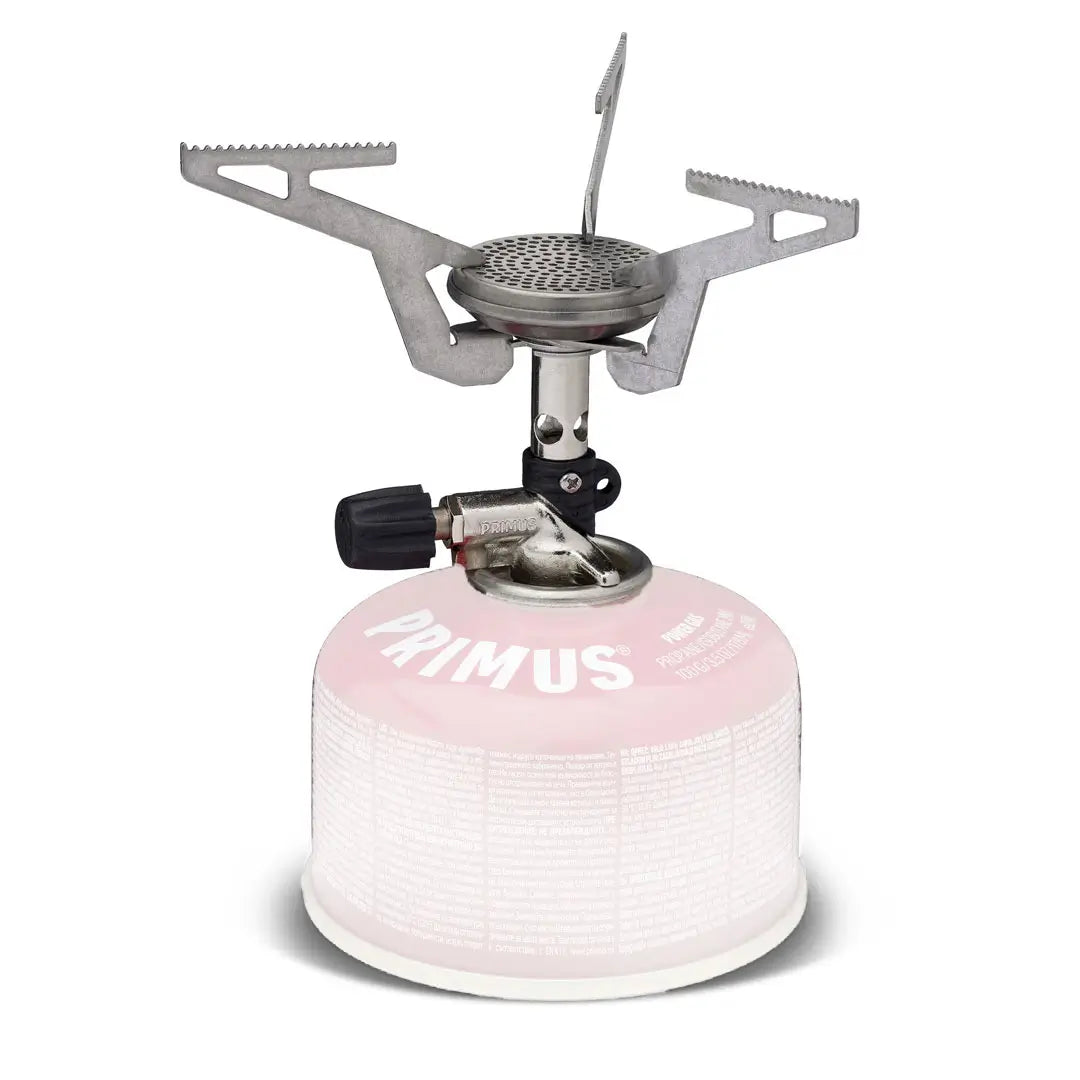 Primus Express Camping Gas Stove - Portable Outdoor Cooking Stove for Backpacking, Hiking & Camping Trips - Compact & Lightweight Design for Easy Travel