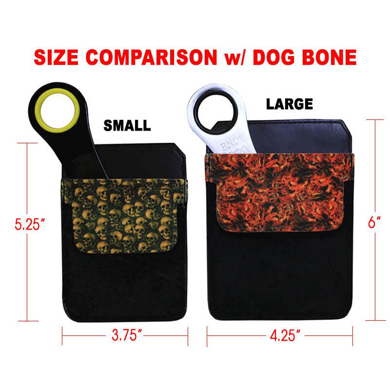 DekoPokit™ Bottle Opener & Back Pocket Protector - Pink & Black Polka Dots Design for Beer, Soda & Keys - Perfect for Parties, Camping & Outdoor Adventures