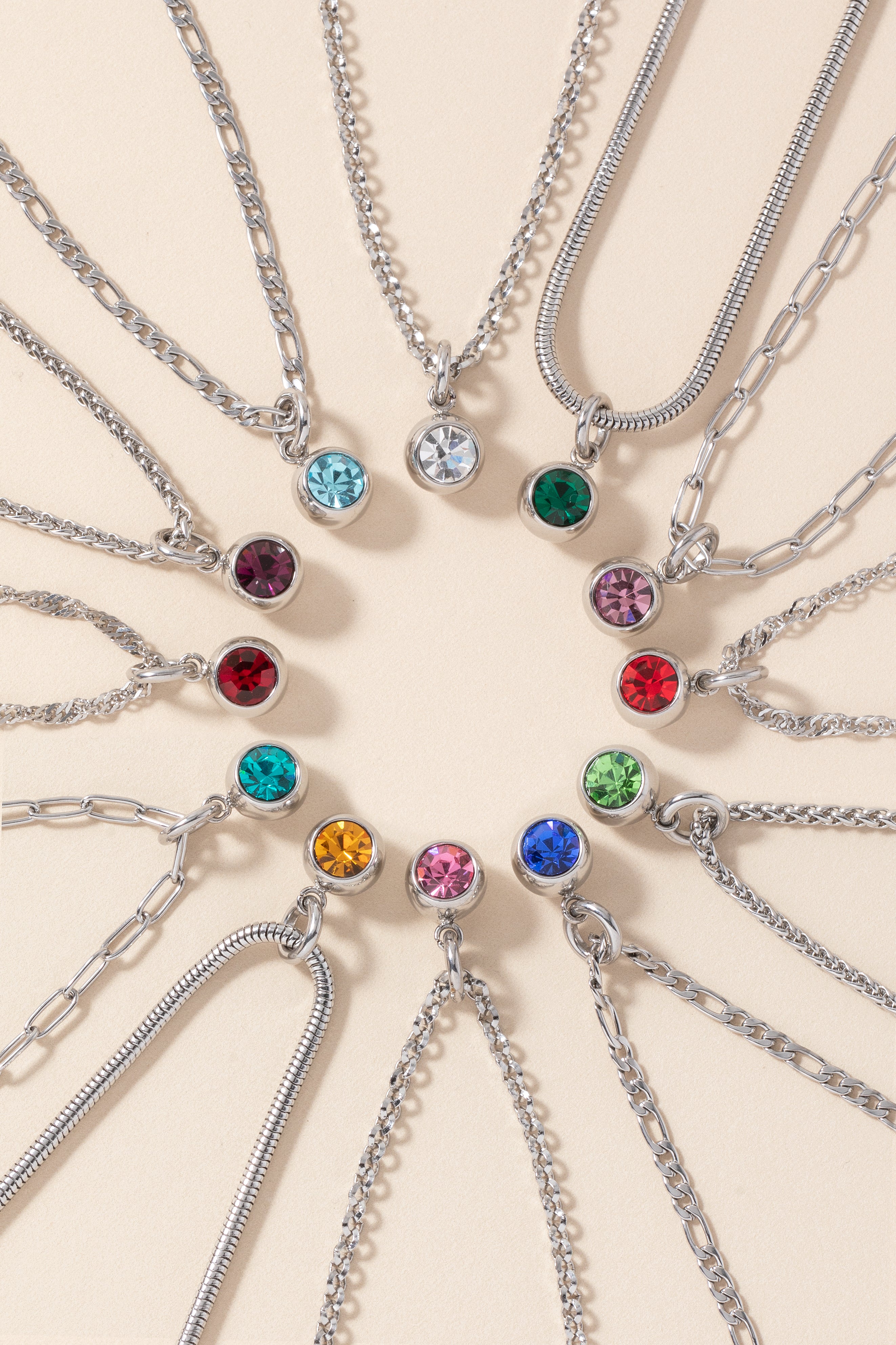 August Birthstone Peridot Interchangeable Charm Pendant - Sterling Silver Necklace for Women - Perfect Gift for August Birthdays & Special Occasions - Ideal for Layering, Everyday Wear & Jewelry Gifting