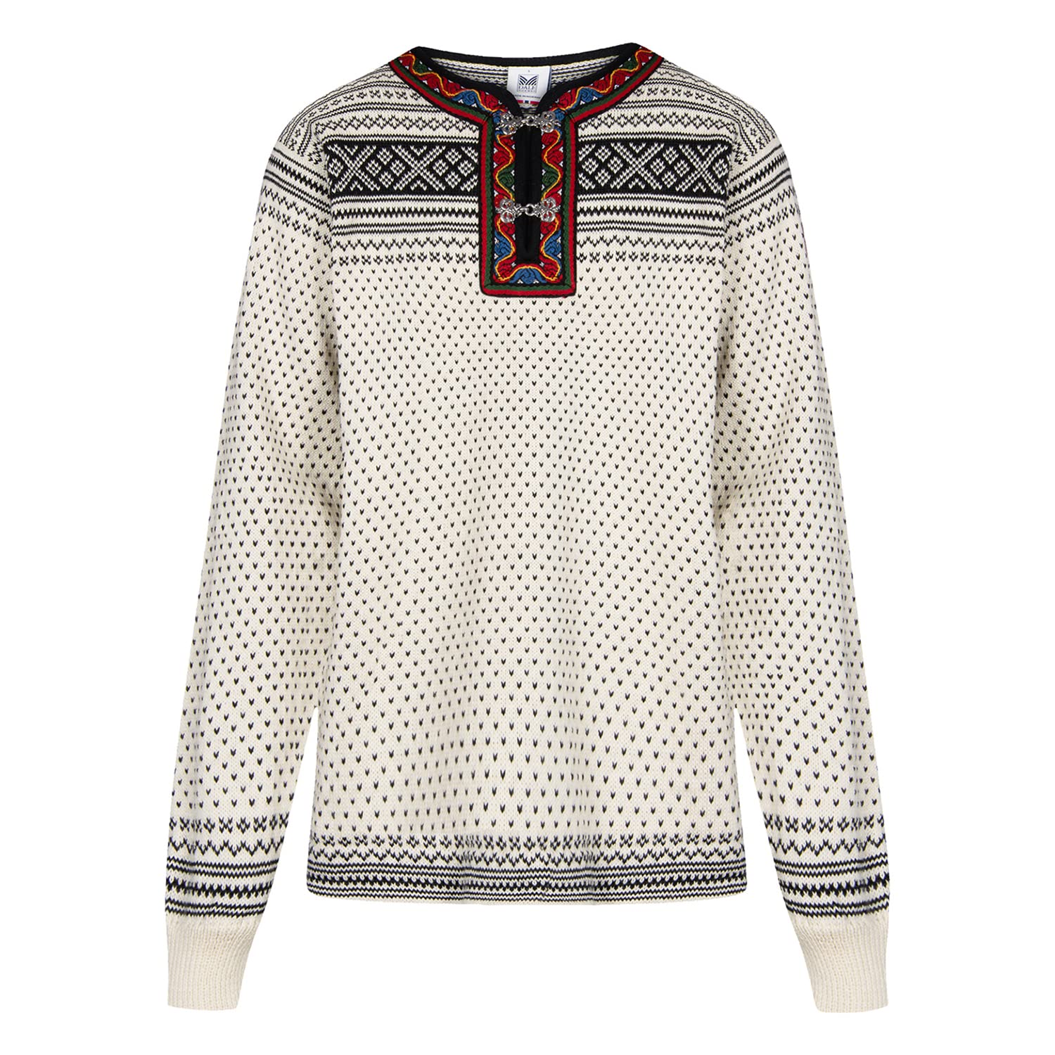 Dale of Norway Setesdal Unisex Wool Sweater - Warm Norwegian Pullover for Men & Women - Cozy Winter Knitwear for Adults - Perfect for Skiing, Hiking & Cold Weather Outings