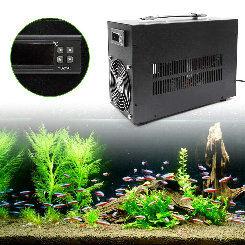 LOYALHEARTDY 60L Aquarium Chiller & Heater - Dual Function Cooling and Heating System for Fish Tank, Shrimp Tank, Aquatic Pets | Perfect for Home, Office, and Breeding Use