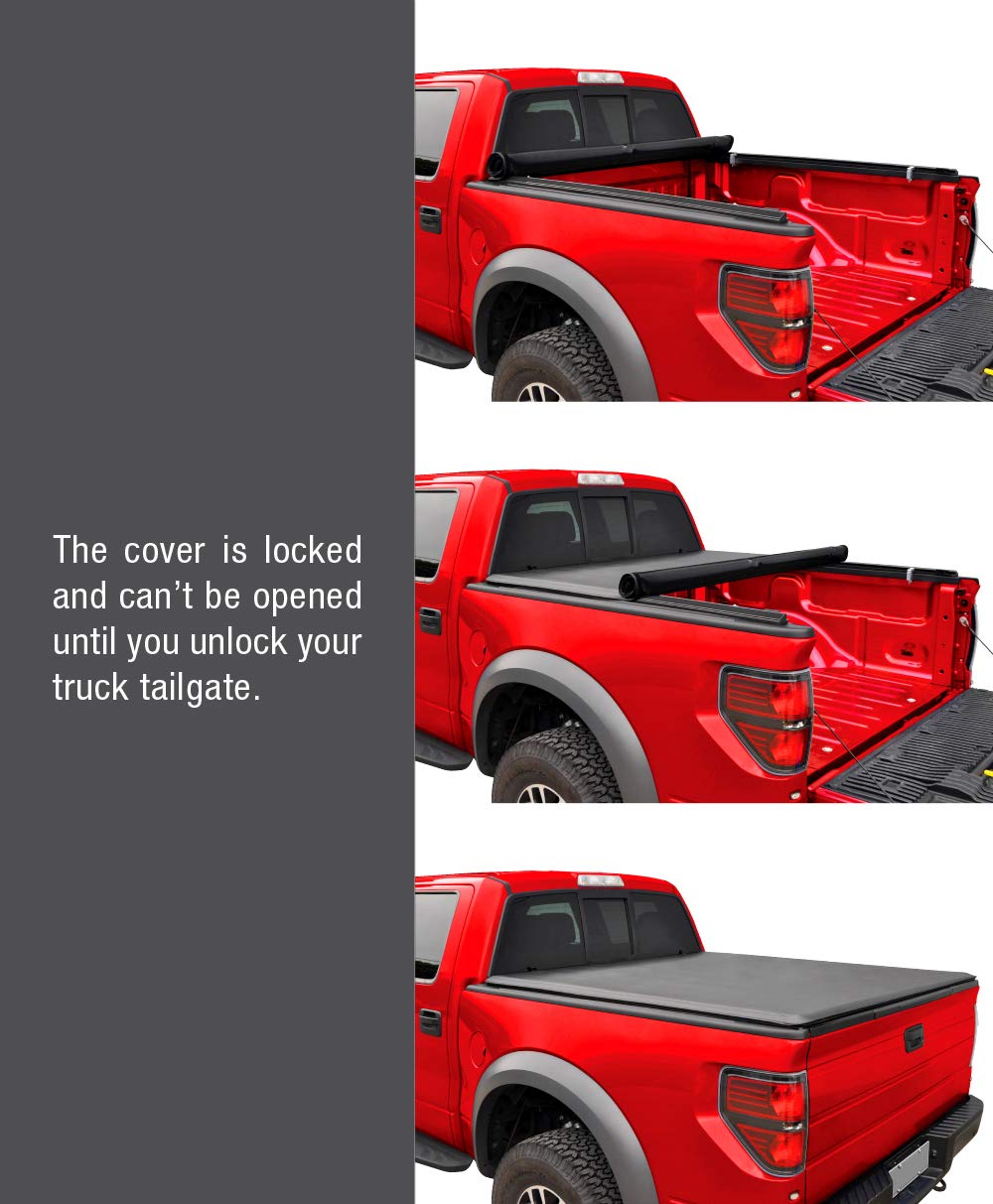 MaxMate Soft Roll-up Truck Bed Tonneau Cover for 2022-2025 Toyota Tundra 6.5' (79