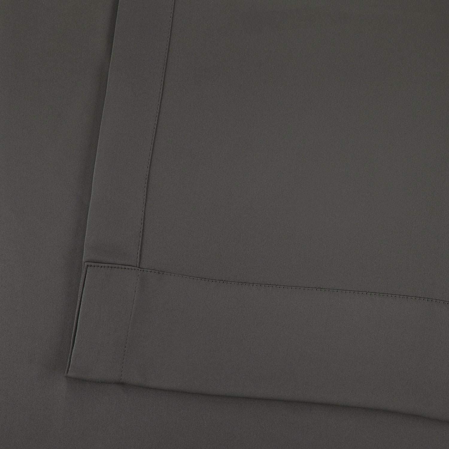 Room Darkening Curtains 84 Inches Long - Blackout Drapes for Bedroom & Living Room (1 Panel, 50x84, Anthracite Grey) - Perfect for Home Theater, Nursery & Light Sleepers
