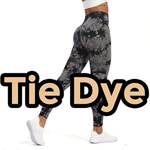 A Tie-dye Black Grey