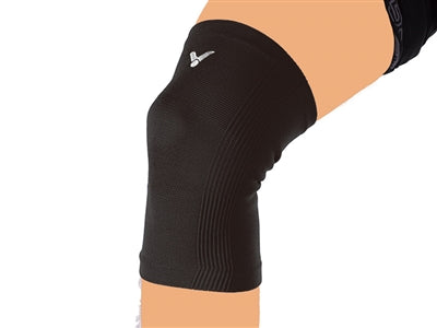 Victor High Elastic Knee Support SP181 C (Black) - Breathable & Adjustable Knee Brace for Running, Hiking & Sports Injury Recovery