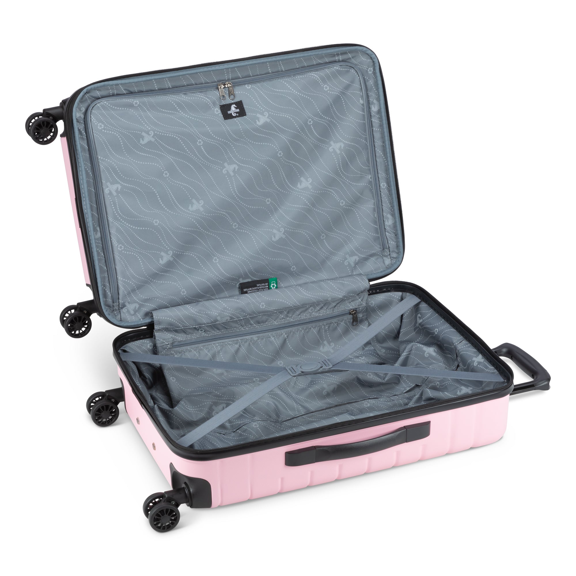 Atlantic Riptide Spinner 3-Piece Luggage Set - Lightweight Spinner Suitcase with 360° Wheels for Travel, Business Trips & Vacations | Carry-On, Medium & Large Luggage Combo