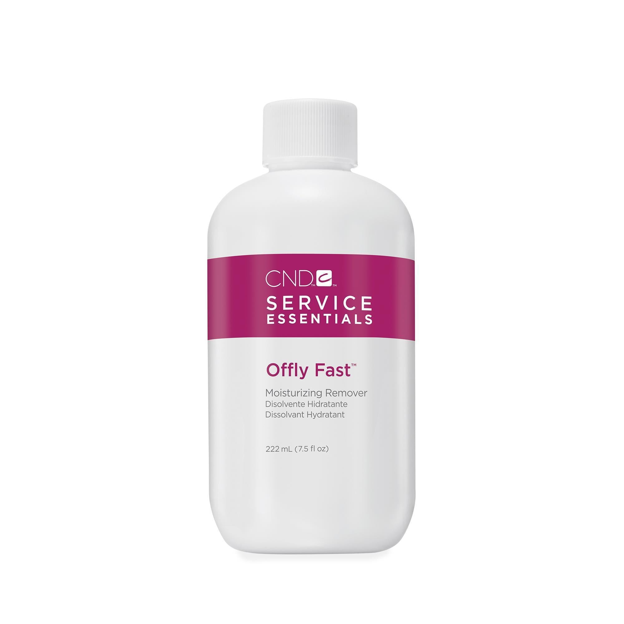 CND Offly Fast Nail Polish Remover - Moisturizing & Gentle Formula for Healthy Nails | Perfect for At-Home Manicures & Salon Use