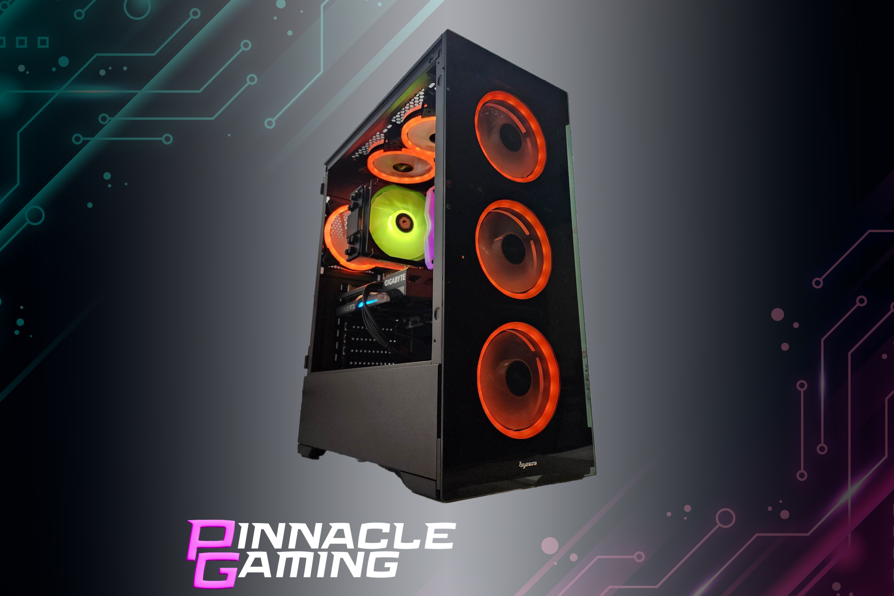 Custom Gaming PC - AMD Ryzen 7 Processor, RX 580 8GB GPU, 2TB SSD, 32GB DDR4 RAM - High Performance Black Desktop Computer for Esports, Streaming & VR Gaming