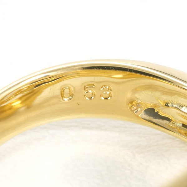 18K Yellow Gold Diamond Ring for Women - Elegant Solitaire Engagement & Wedding Band - Perfect for Proposals, Anniversaries, and Special Occasions