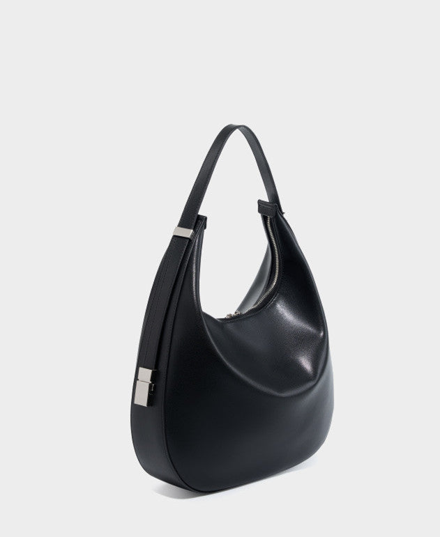 Stylish Curved Crescent Shoulder Bag for Women - Fashionable Crossbody Purse with Adjustable Strap, Perfect for Daily Use, Travel & Shopping