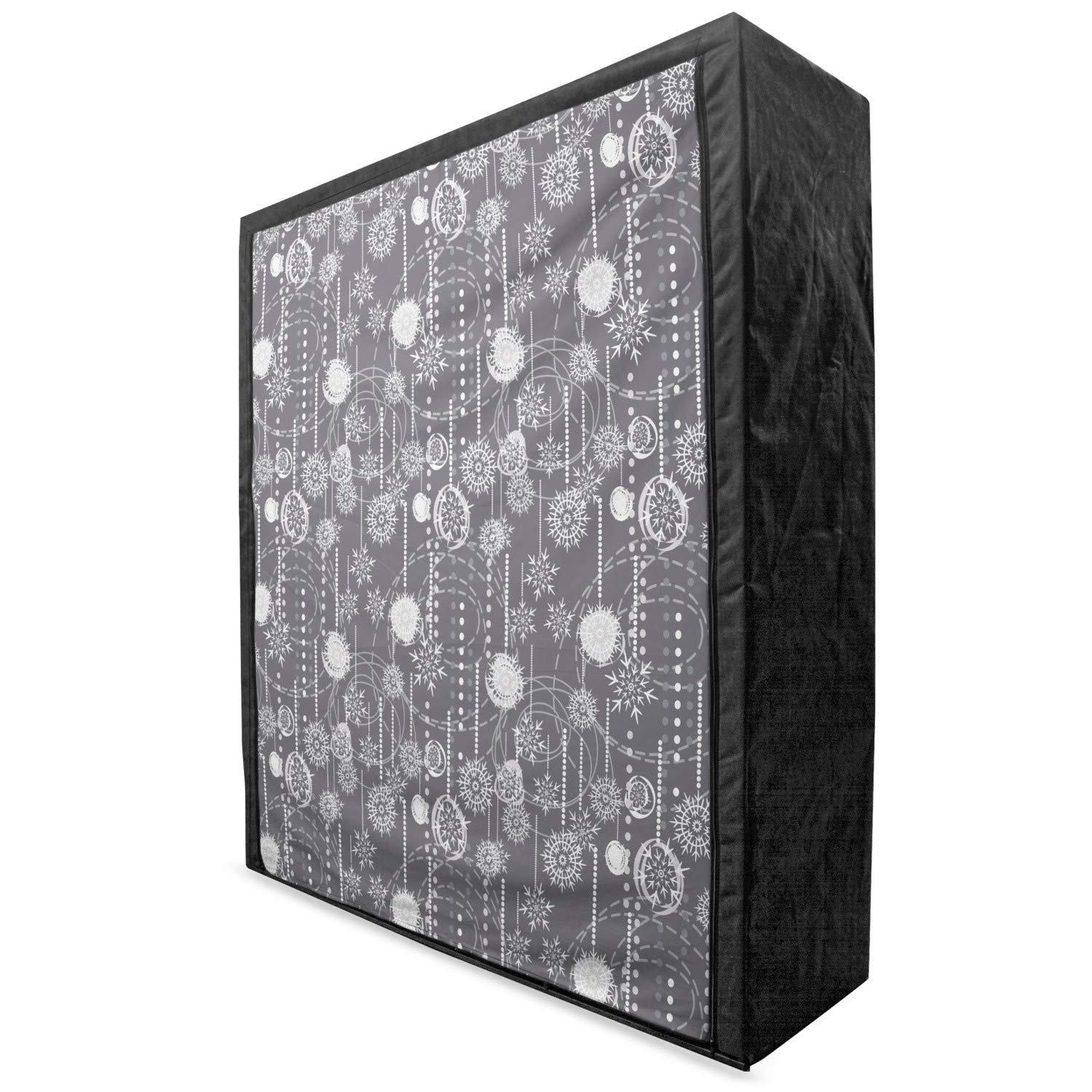 Ambesonne Winter Portable Fabric Wardrobe - 59