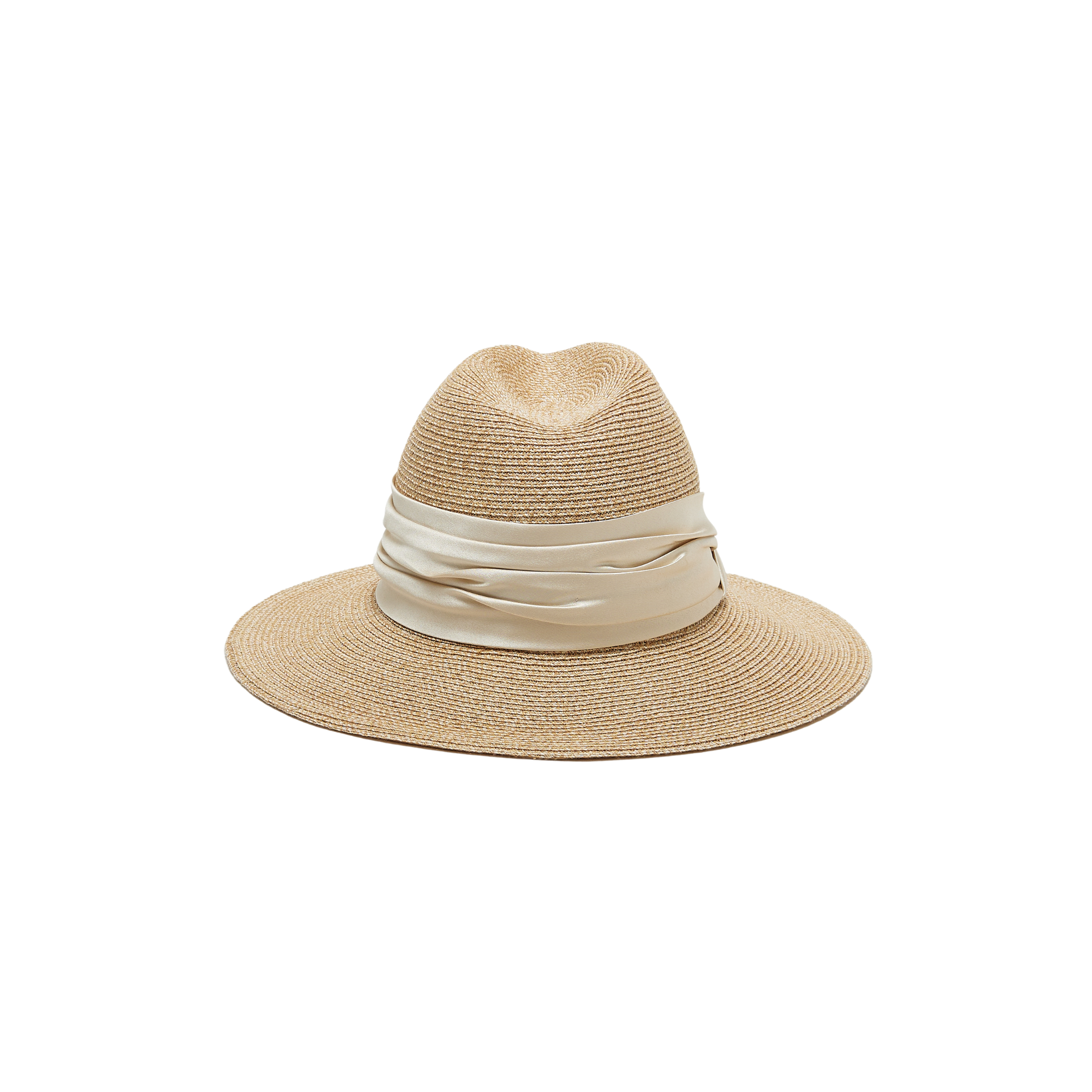 Courtney Toyo Packable Fedora Hat for Women - Stylish Foldable Sun Hat for Travel, Beach & Outdoor Activities