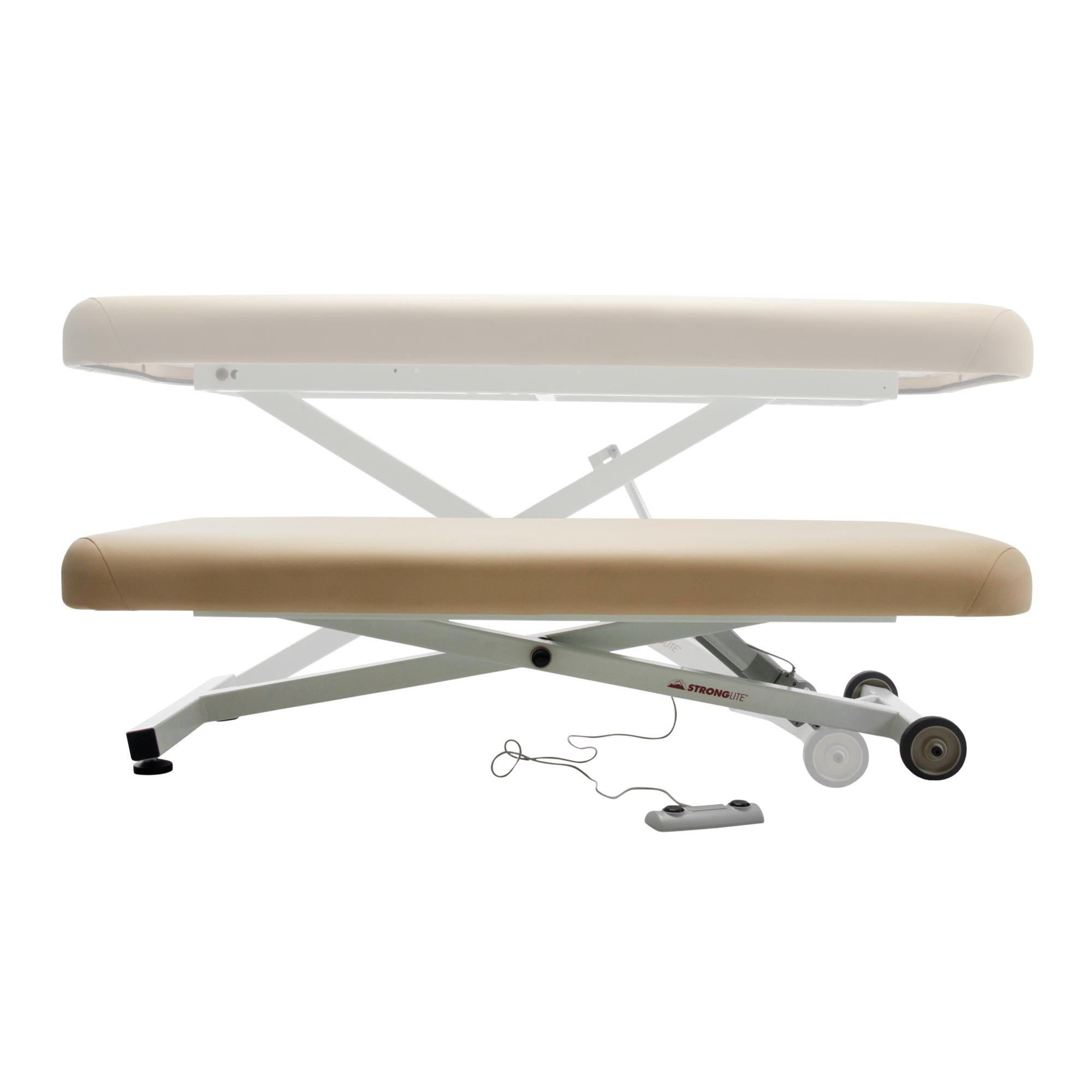 Earthlite Ergo Lift Professional Massage Table - Adjustable Height for Chiropractic & Spa Therapy - Perfect for Home & Clinic Use