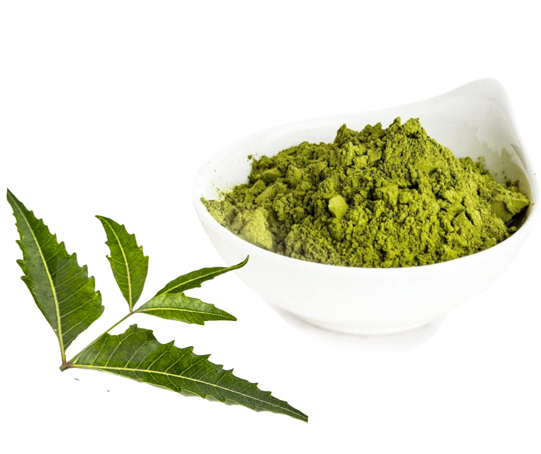 Organic Neem Powder 100Gm - Natural Hair Cleanser for Face, Skin & Hair Growth | Ayurvedic Treatment for Acne, Dandruff & Scalp Health | Perfect for DIY Beauty Masks & Hair Care Routines