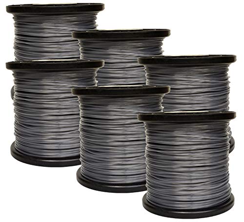 EPR Distribution 6PK Reinforced .095 5lb Round Trimmer Line - Compatible with Echo, Stihl, RedMax String Trimmers - Durable Weed Eater Replacement for Lawn Care & Landscaping