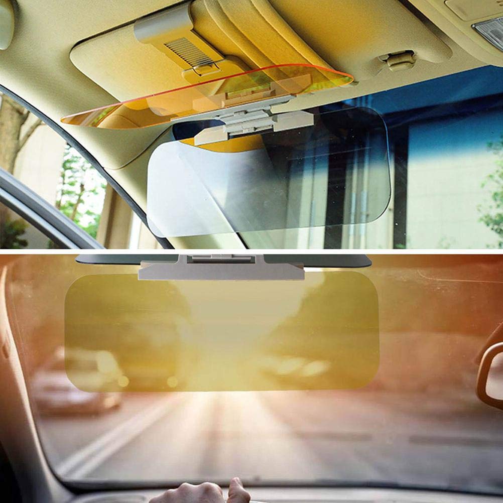 Polarized Car Sun Visor Extender - Anti Glare for Day & Night Driving