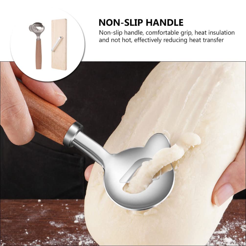Hemoton Manual Pasta Maker - Stainless Steel Noodle Machine for Homemade Spaghetti, Pizza Dough & Asian Noodles | Kitchen Tool for Fresh Pasta, Vegetable Slicing & Dough Preparation | Perfect for Italian Cuisine, Meal Prep & Family Cooking