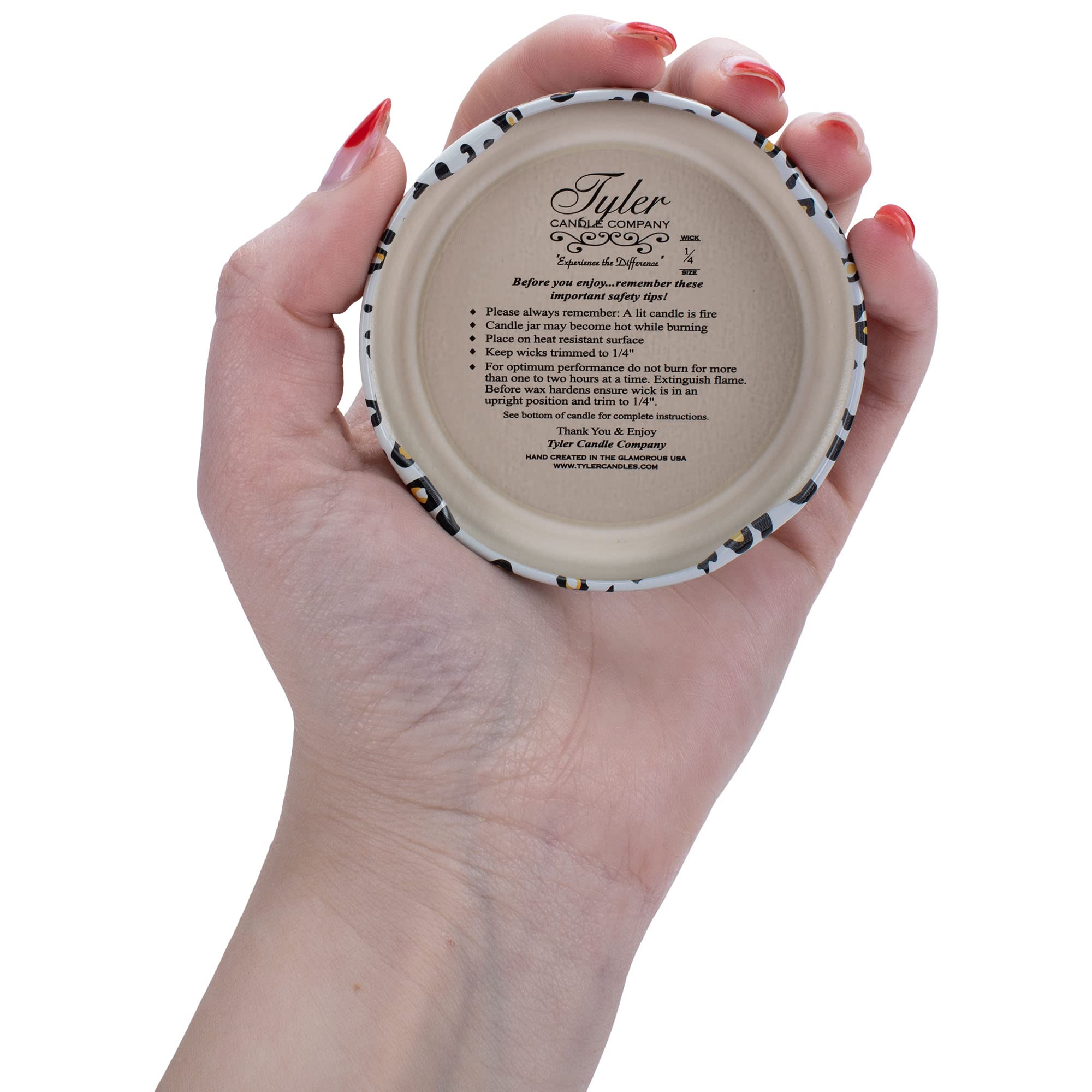Tyler Candle Company 3 Oz French Market Scented Candle - Lavender & Vanilla Aromatherapy for Home Relaxation, Spa, and Romantic Ambiance