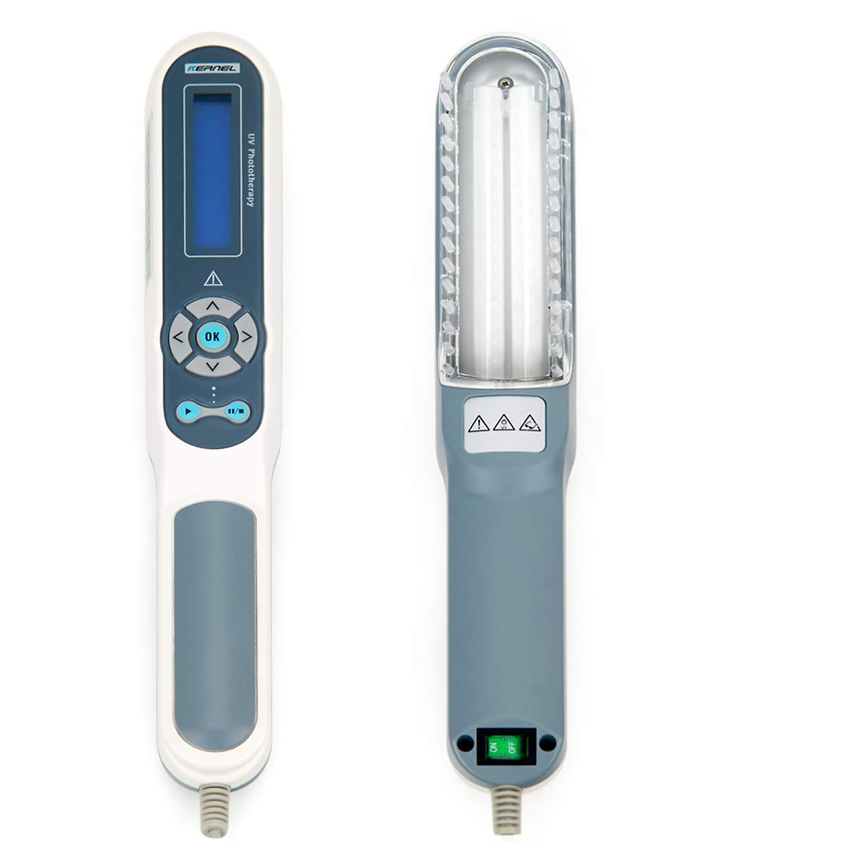 311nm Narrowband UVB Phototherapy Lamp for Psoriasis & Eczema Treatment - Home Use with LCD Timer & Adjustable Stand - Perfect for Face, Hands, and Body Light Therapy