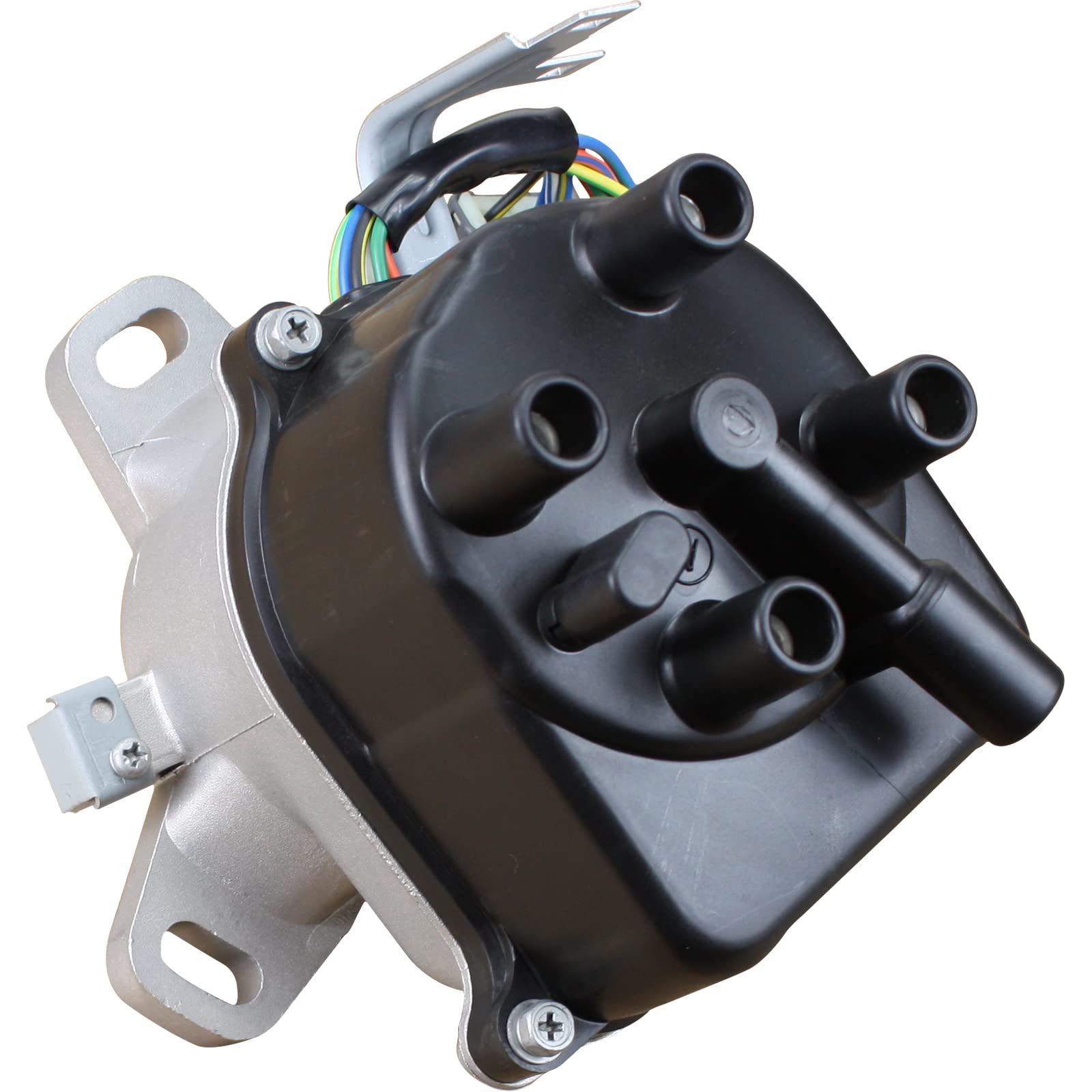 AIP Electronics Heavy Duty Stock Series Complete Electronic Ignition Distributor Compatible with 1992-1995 Honda Accord Prelude 2.2L with External Coil TD-52U TD-59U OEM Fit DTD52-SS - Perfect for Engine Performance & Smooth Driving Experience