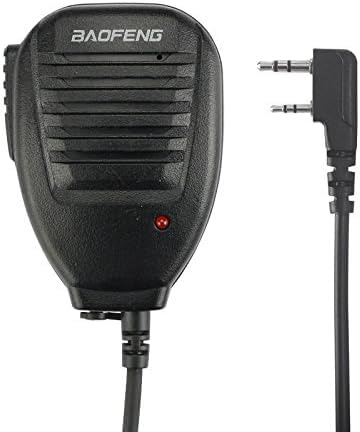 Baofeng UV-5R BF-888S Kenwood Walkie Talkie Handheld Speaker with Microphone - 2 Pack for Outdoor Adventures, Hiking, Camping & Emergency Communication