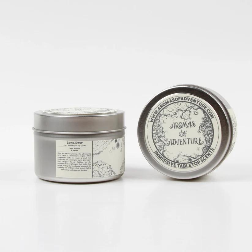 Long Rest Scented Candle - 4oz Aromatherapy Candle for Relaxation & Stress Relief | Perfect for Bedroom, Yoga & Meditation Spaces