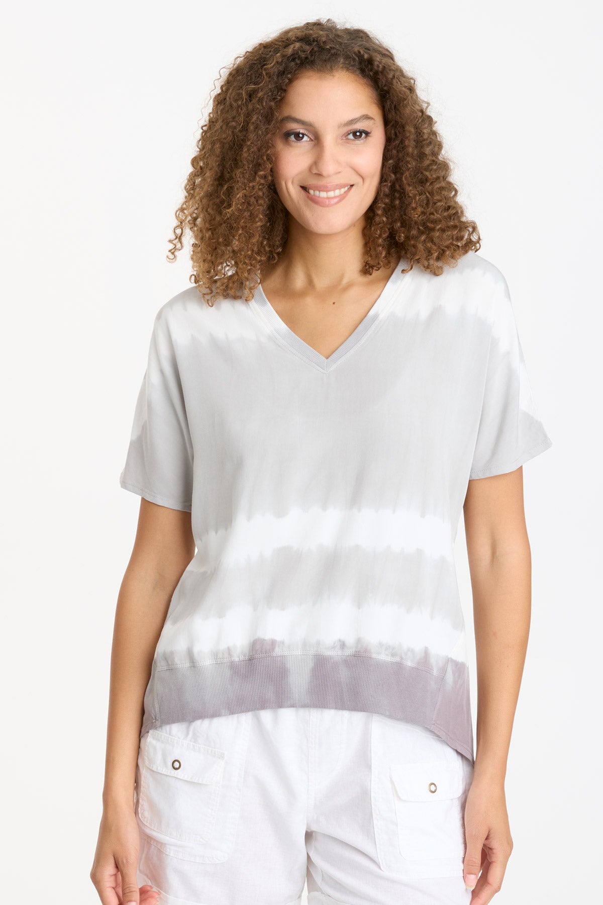 Twill Clara Top Caravel Wash Overcast - Stylish Women's Casual Blouse for Everyday Wear, Perfect for Office, Outings & Date Nights