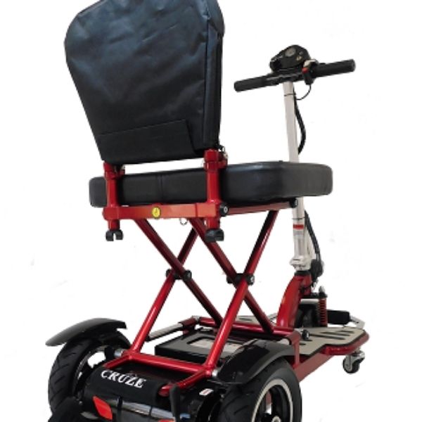 Triaxe Cruze Folding Mobility Scooter for Adults - Lightweight Electric Scooter with Long Battery Life - Perfect for Shopping, Travel & Outdoor Activities