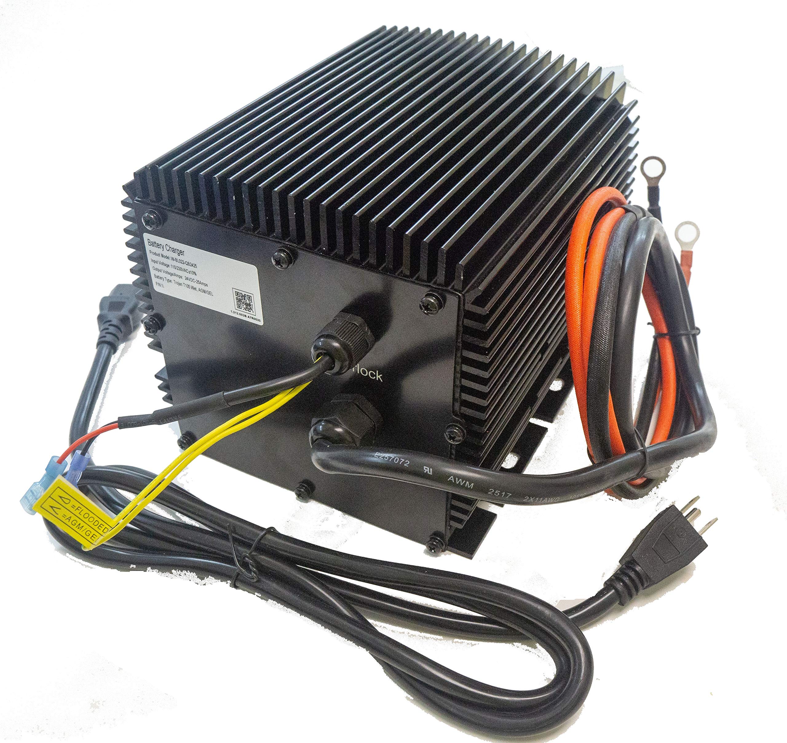 SkyJack 121485 OEM Style Battery Charger - Compatible with SkyJack Scissor Lifts & Aerial Work Platforms - Perfect for Construction Sites & Equipment Maintenance