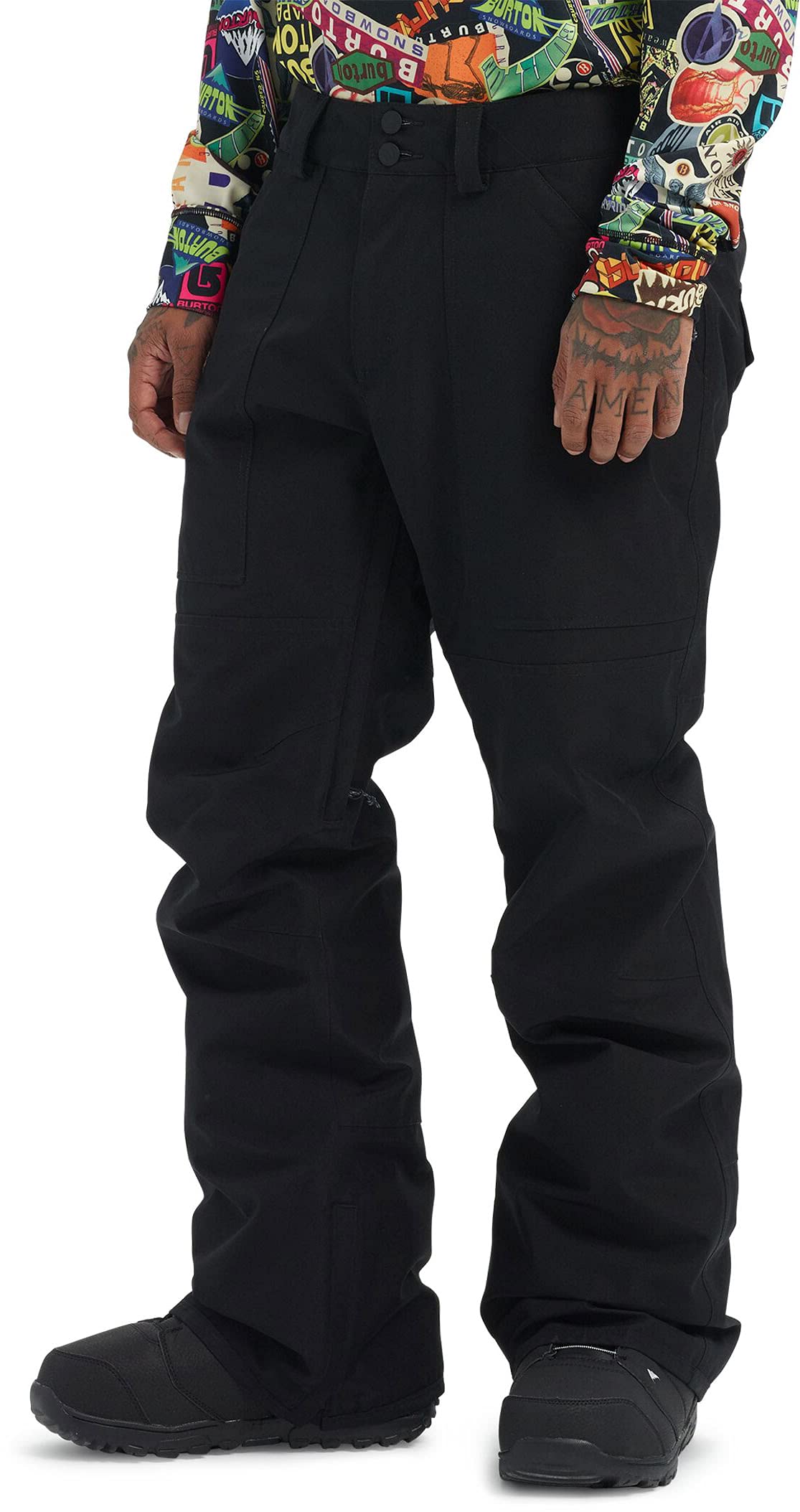 Burton Ballast Gore-Tex Snowboard Pants for Men - Waterproof & Breathable Winter Ski Pants for Snowboarding & Cold Weather Activities