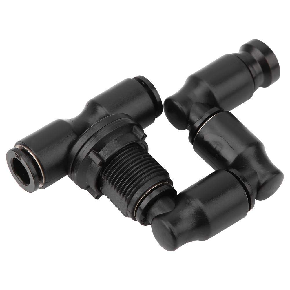 Bewinner 360° Adjustable Reptile Fogger Nozzle - Black Rainforest Mist Maker & Cooling System for Terrariums, Vivariums & Reptile Tanks | Creates Perfect Humidity for Frogs, Snakes & Tropical Pets
