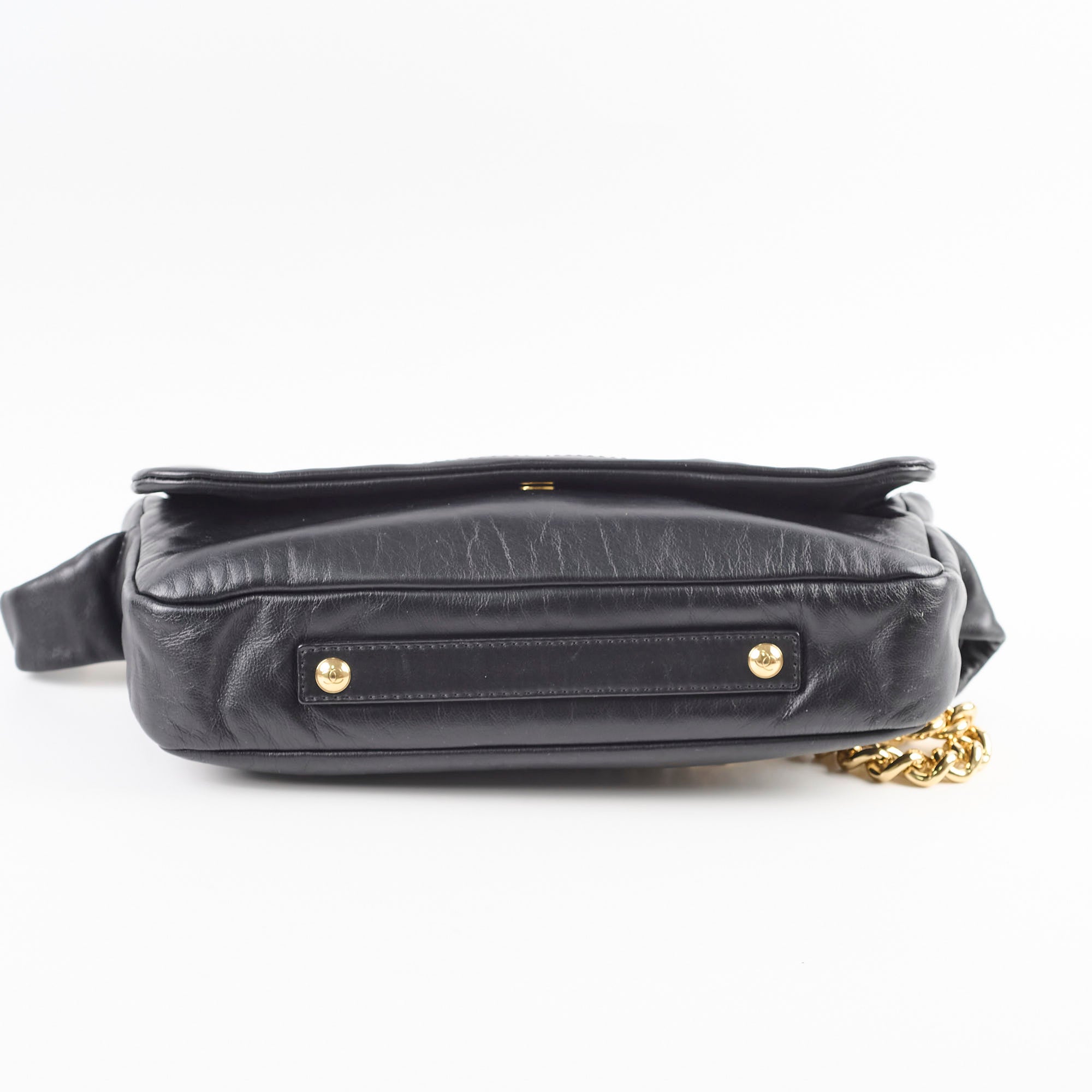 Chanel Rodeo Drive Flap Bag Black Leather - Luxury Designer Handbag for Women | Perfect for Parties, Date Nights & Special Occasions