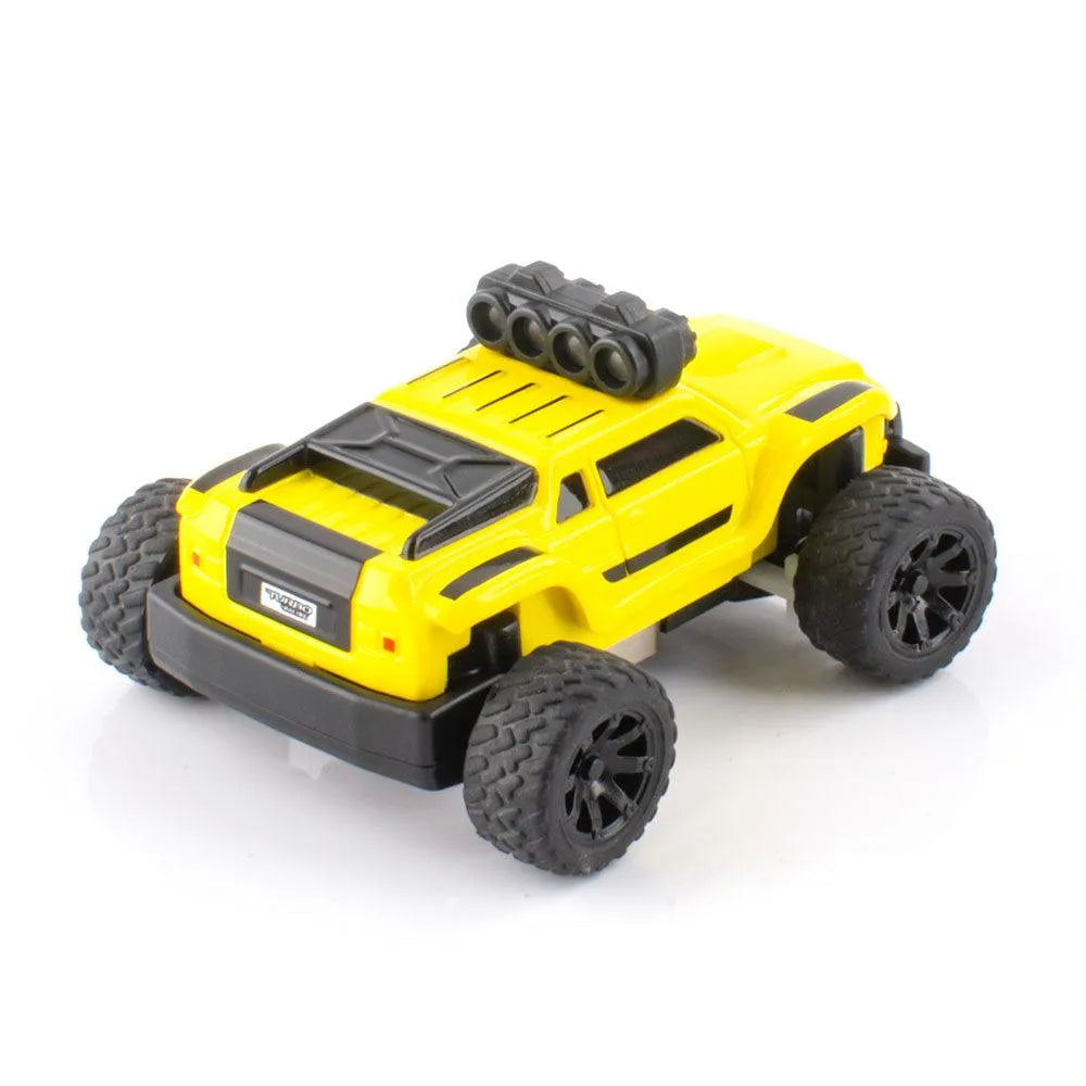 Turbo Racing 1:76 Scale C81 Big Foot Baby Monster Truck - Full Proportional RTR (Ready-to-Run) RC Car Kit for Kids & Adults - Perfect for Off-Road Racing, Stunt Shows & Collectible Display