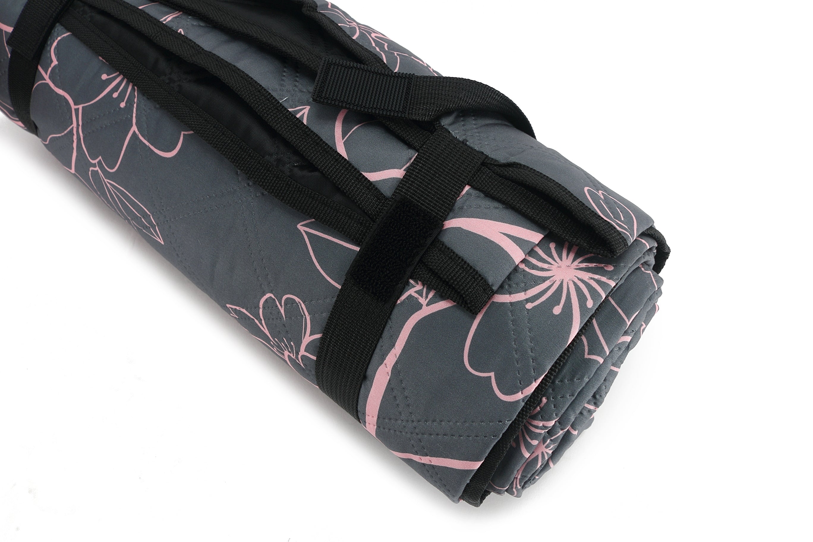 Premium Waterproof Beach Mat - Soft & Sand-Free Sakura Grey Design for Picnics, Camping, and Outdoor Relaxation