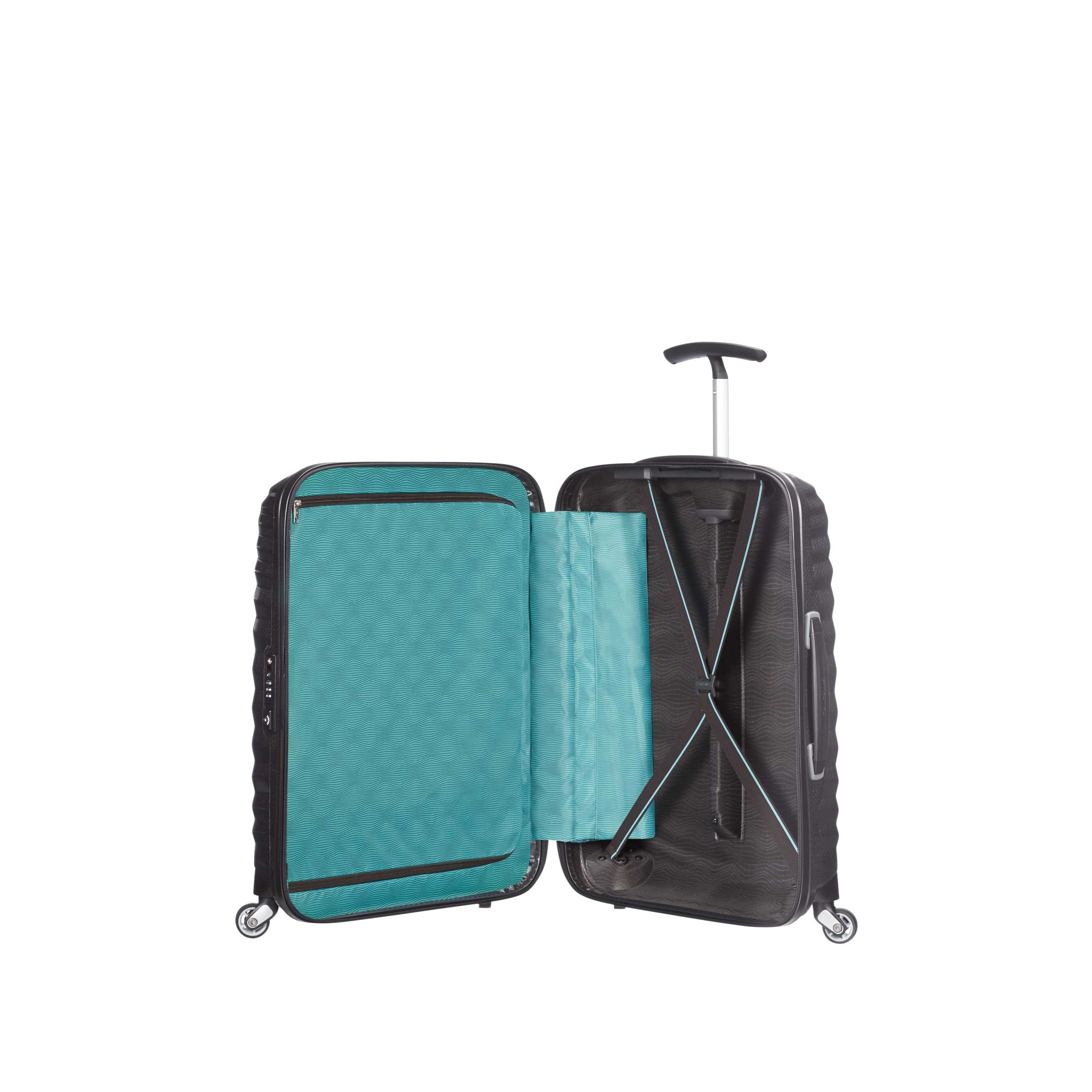 Samsonite Lite Shock Spinner Carry On Luggage - Lightweight Durable Suitcase for Business Travel & Vacation | TSA Approved 20