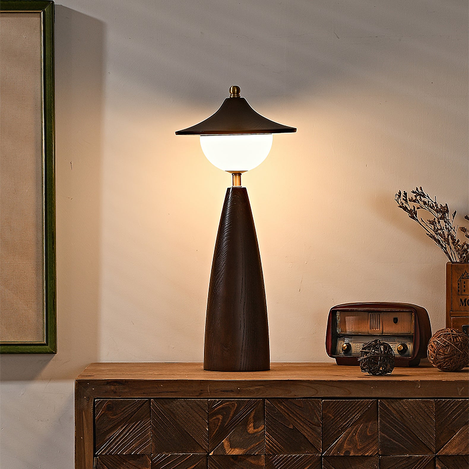 Modern LED Table Lamp with Adjustable Brightness - Stylish Nightstand Light for Bedroom, Living Room, and Office - Perfect for Reading, Working, and Relaxing