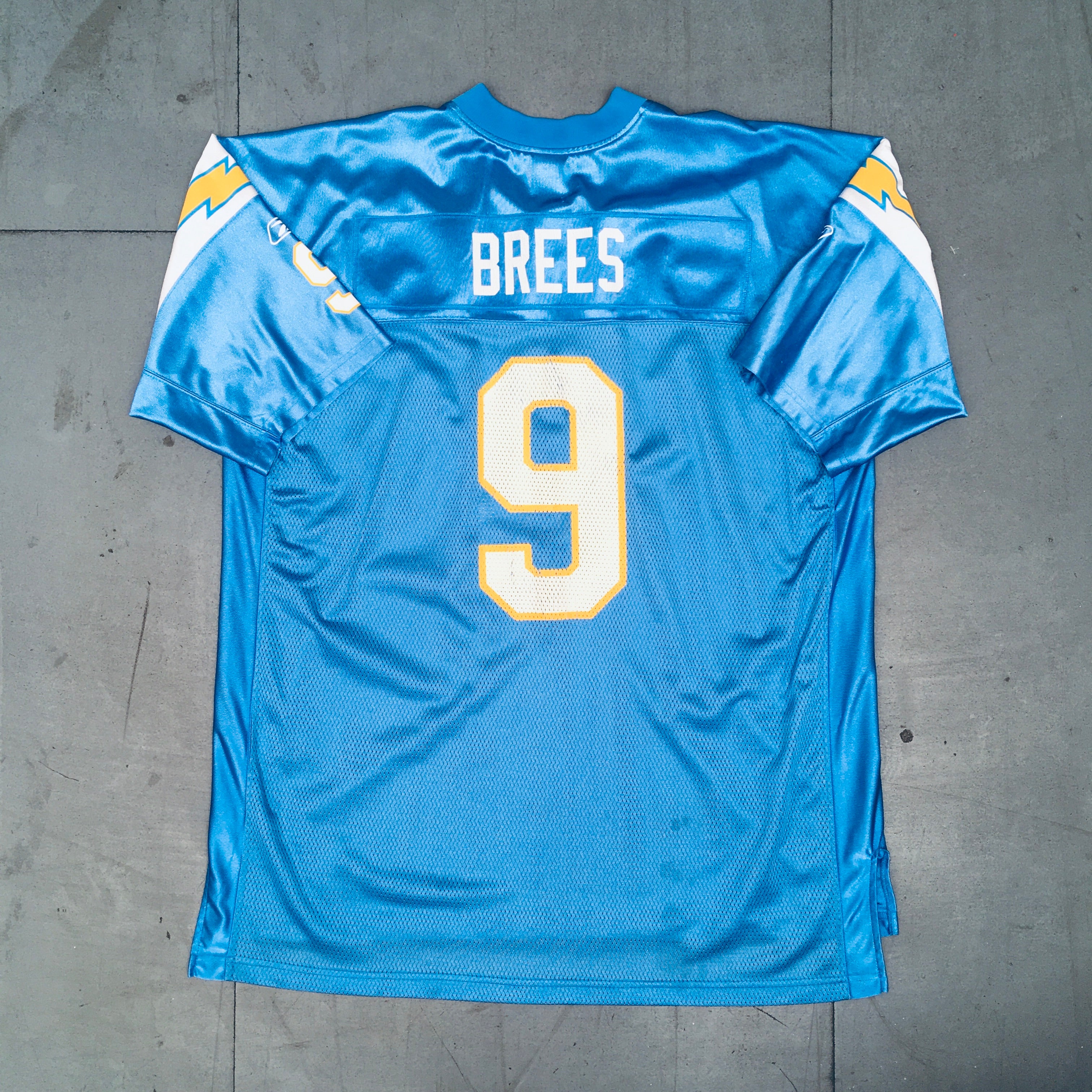 Drew Brees 2003/04 San Diego Chargers Jersey - XXL Size, Authentic NFL Football Jersey for Fans & Collectors - Perfect for Game Day, Tailgating, and Sports Memorabilia Display