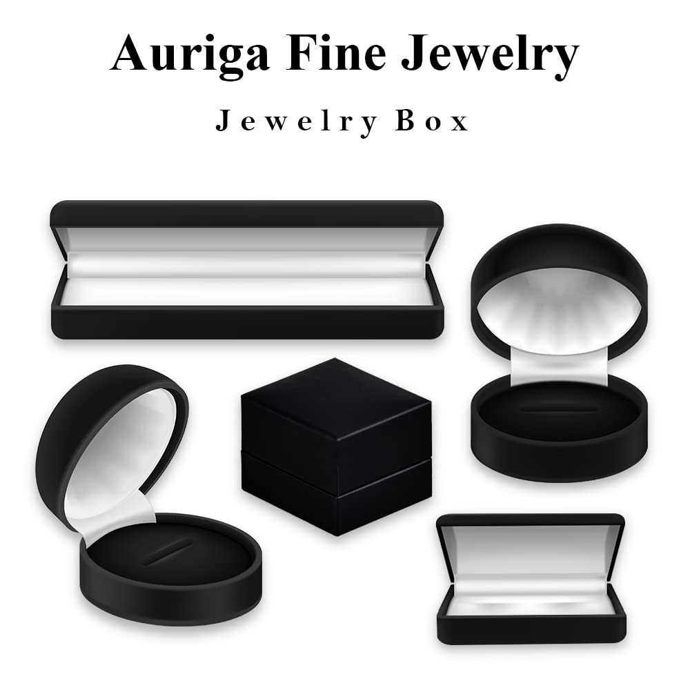 14K White Gold Dog Tag Disc Charm Pendant Necklace for Men & Women - Perfect for Everyday Wear, Gifts & Special Occasions